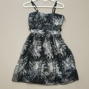 3/$25  black sparkly party/cocktail dress